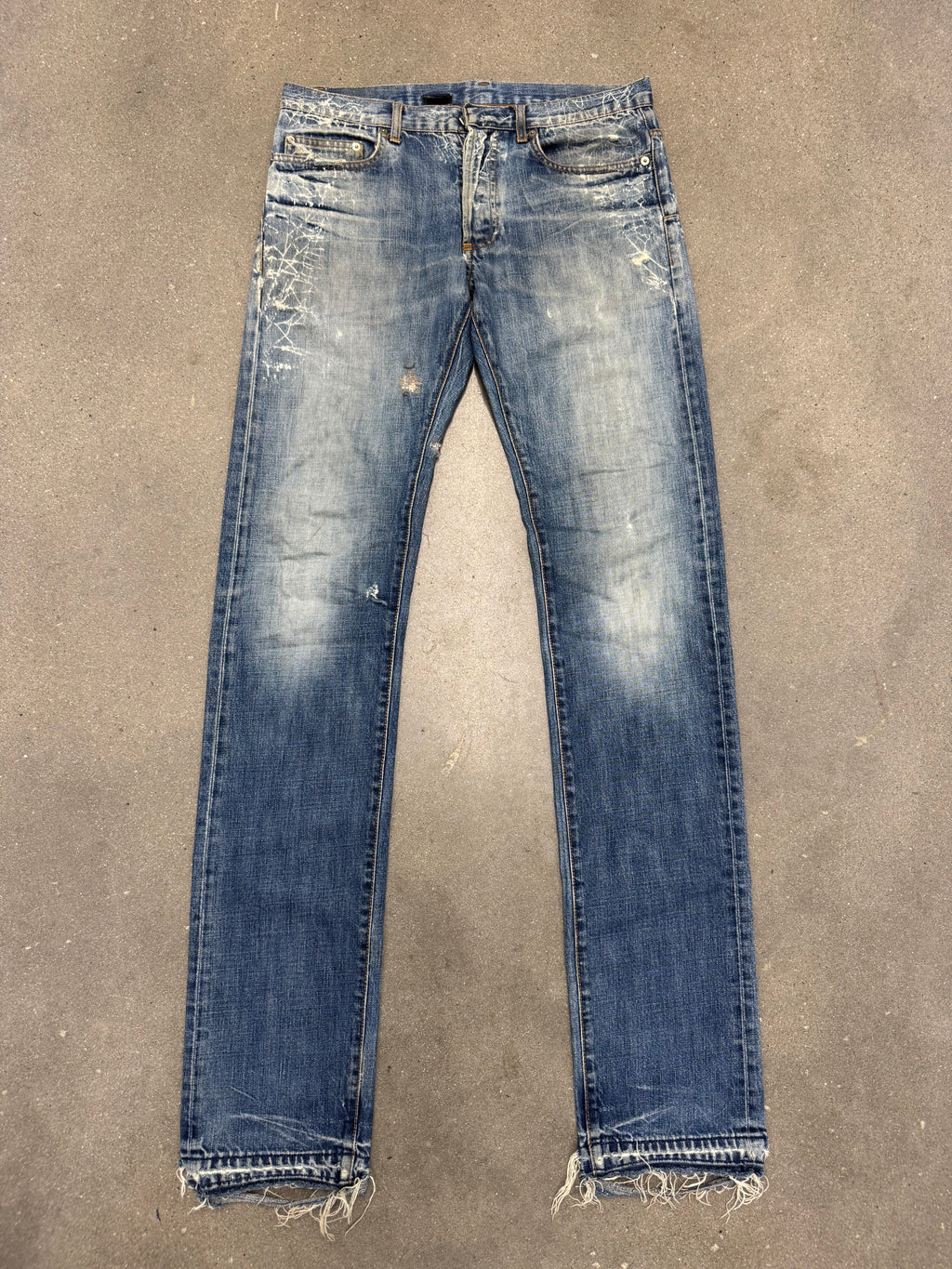 Dior Homme SS07 Spider Web Denim