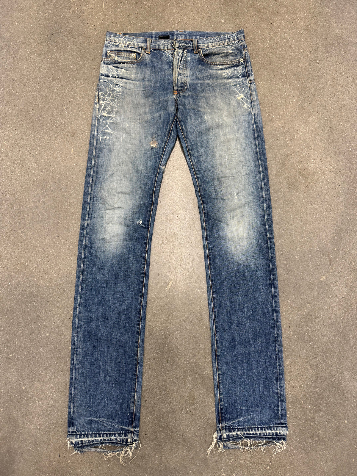 Dior Homme SS07 Spider Web Denim