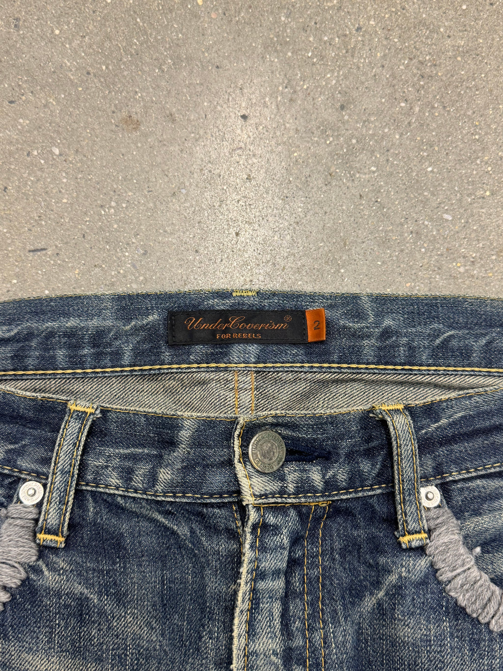 AW06 Undercover 'GuruGuru' Bug Denim