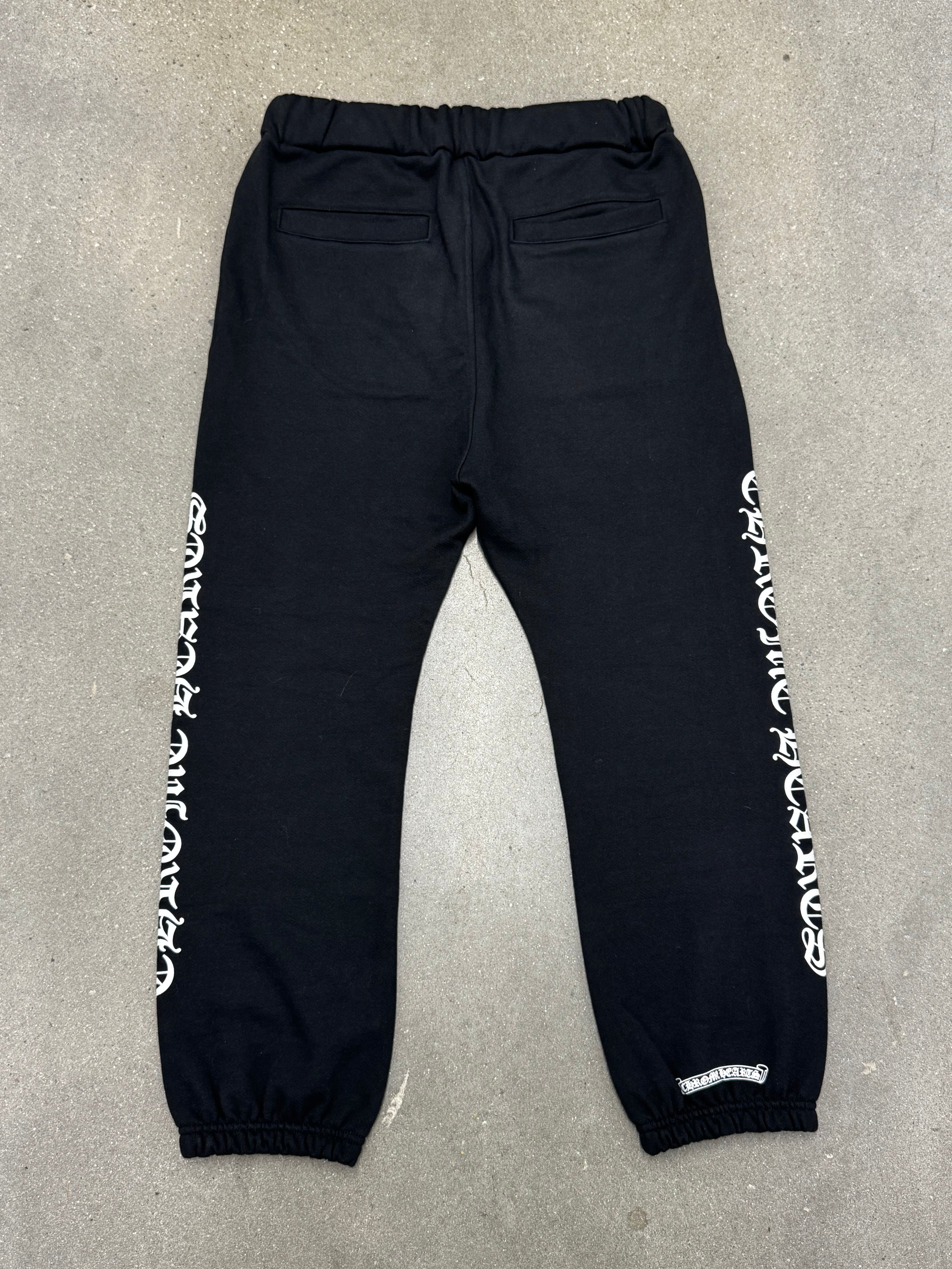Chrome Hearts Scroll Logo Sweatpants
