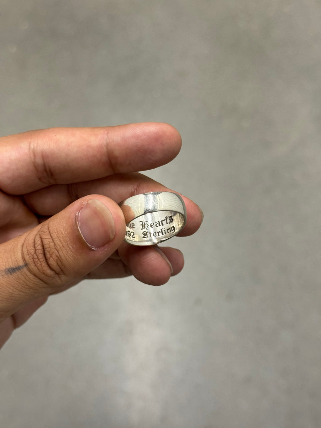 Chrome Hearts Floral Cross Ring
