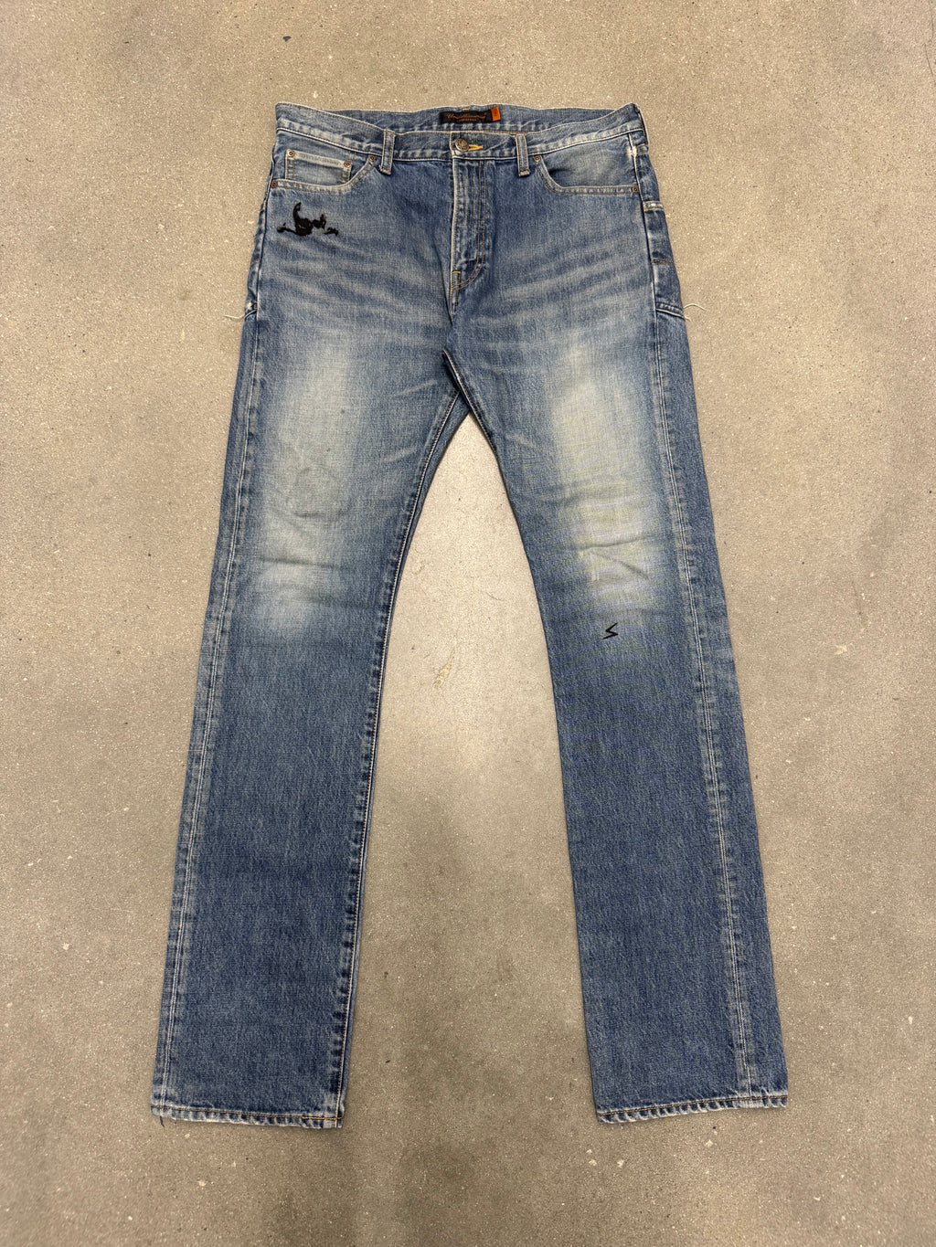 Undercover AW05 Arts & Crafts Skull Denim