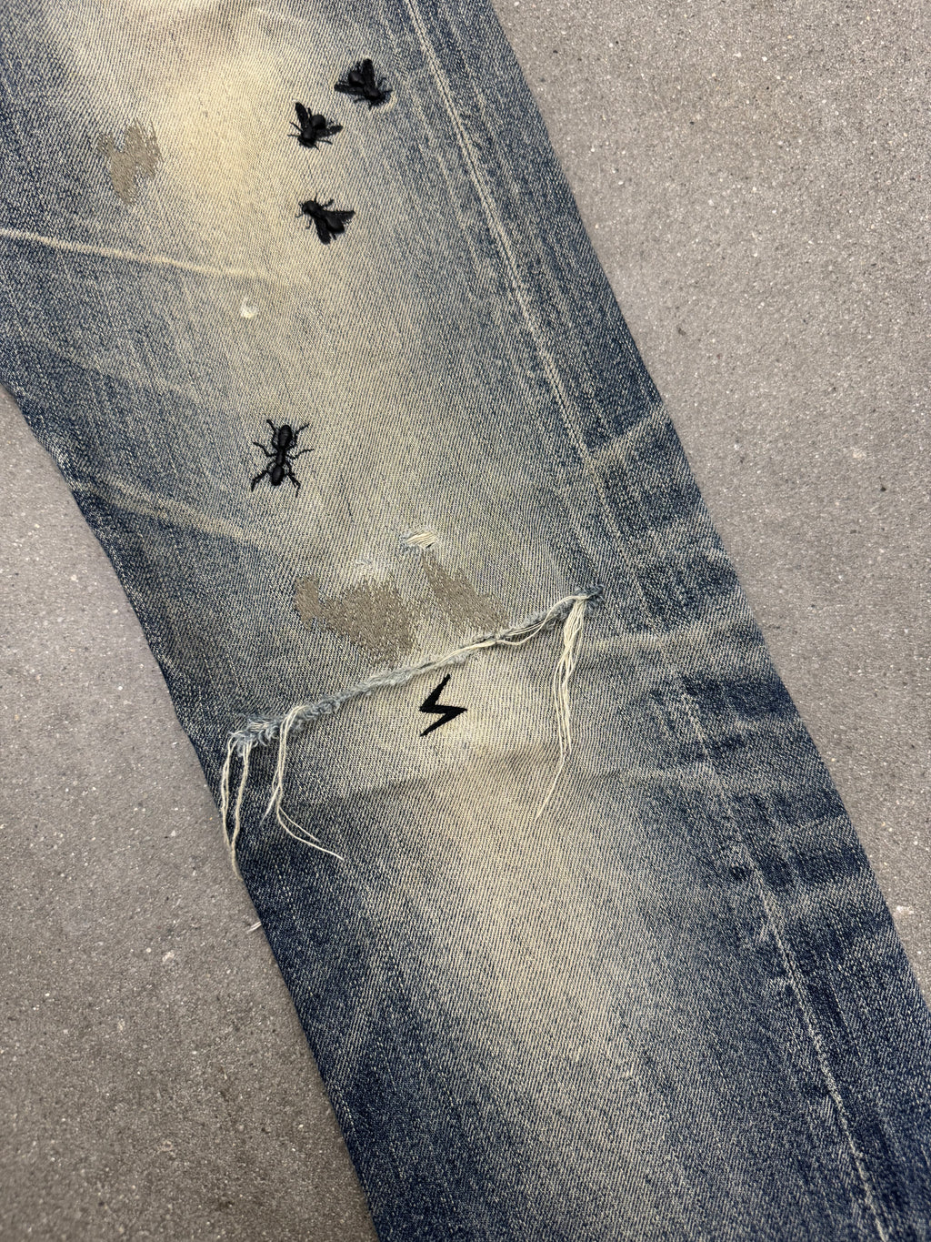 AW06 Undercover 'GuruGuru' Bug Denim