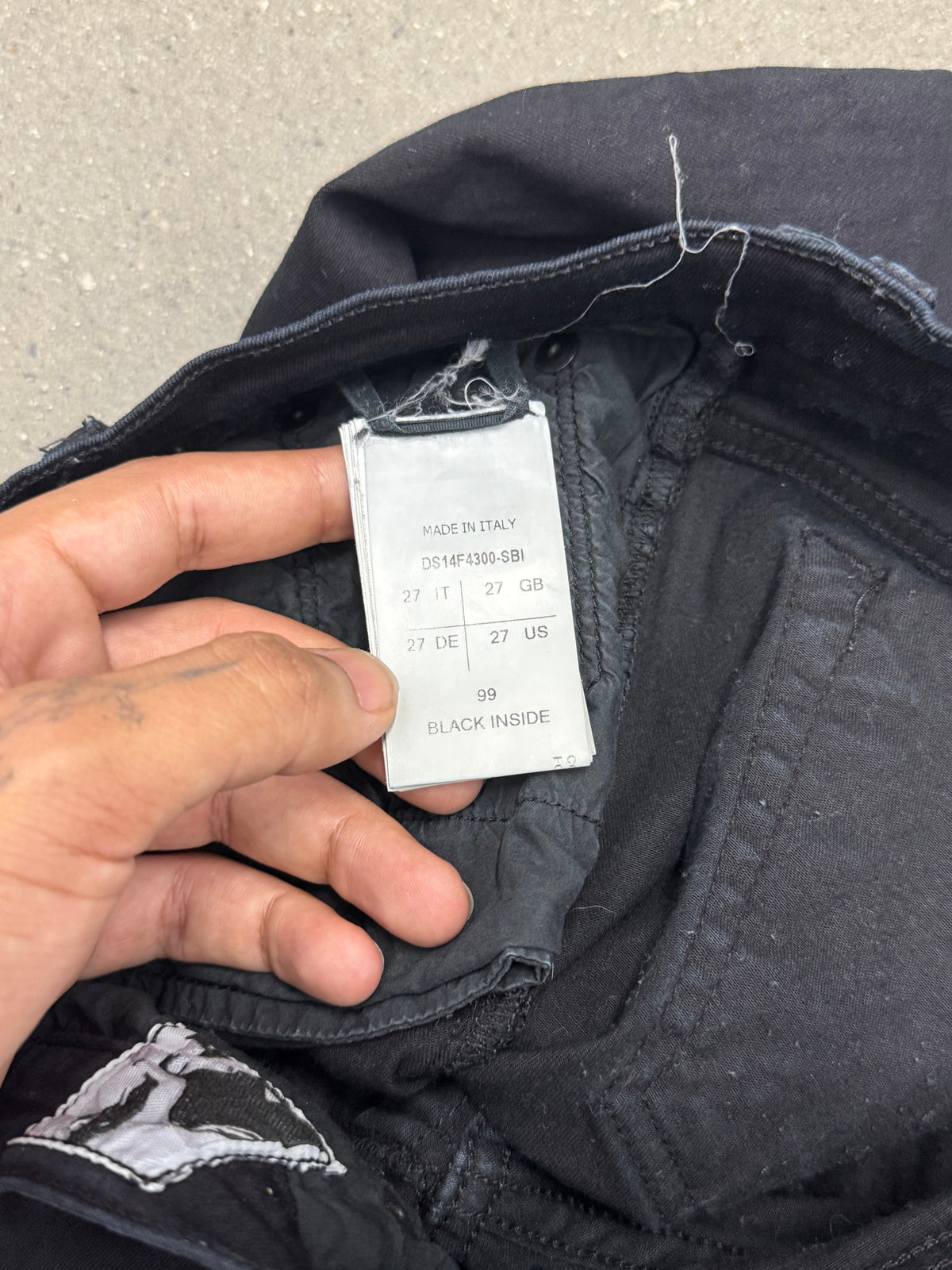 Rick Owens DRKSHDW SS14 Detroit Cut Jeans