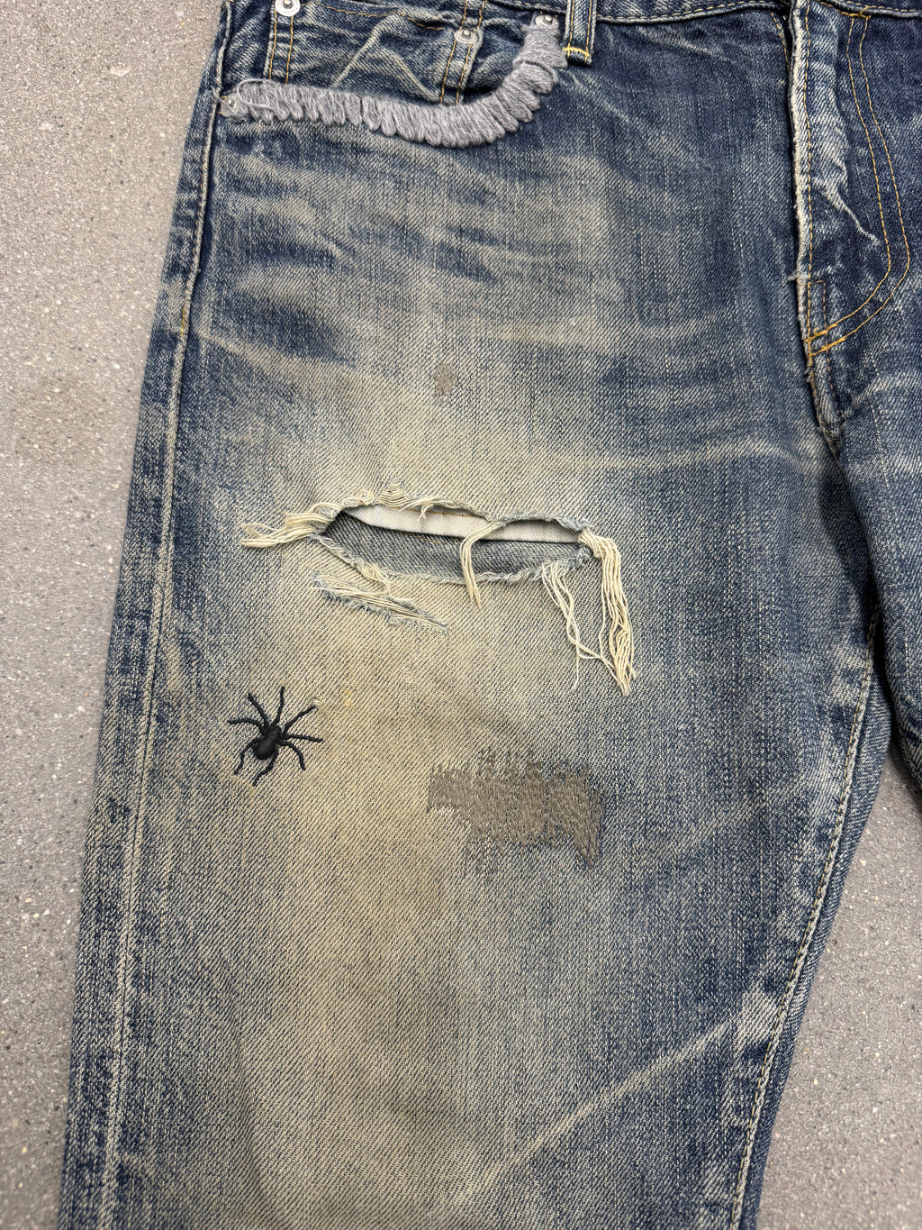 AW06 Undercover 'GuruGuru' Bug Denim