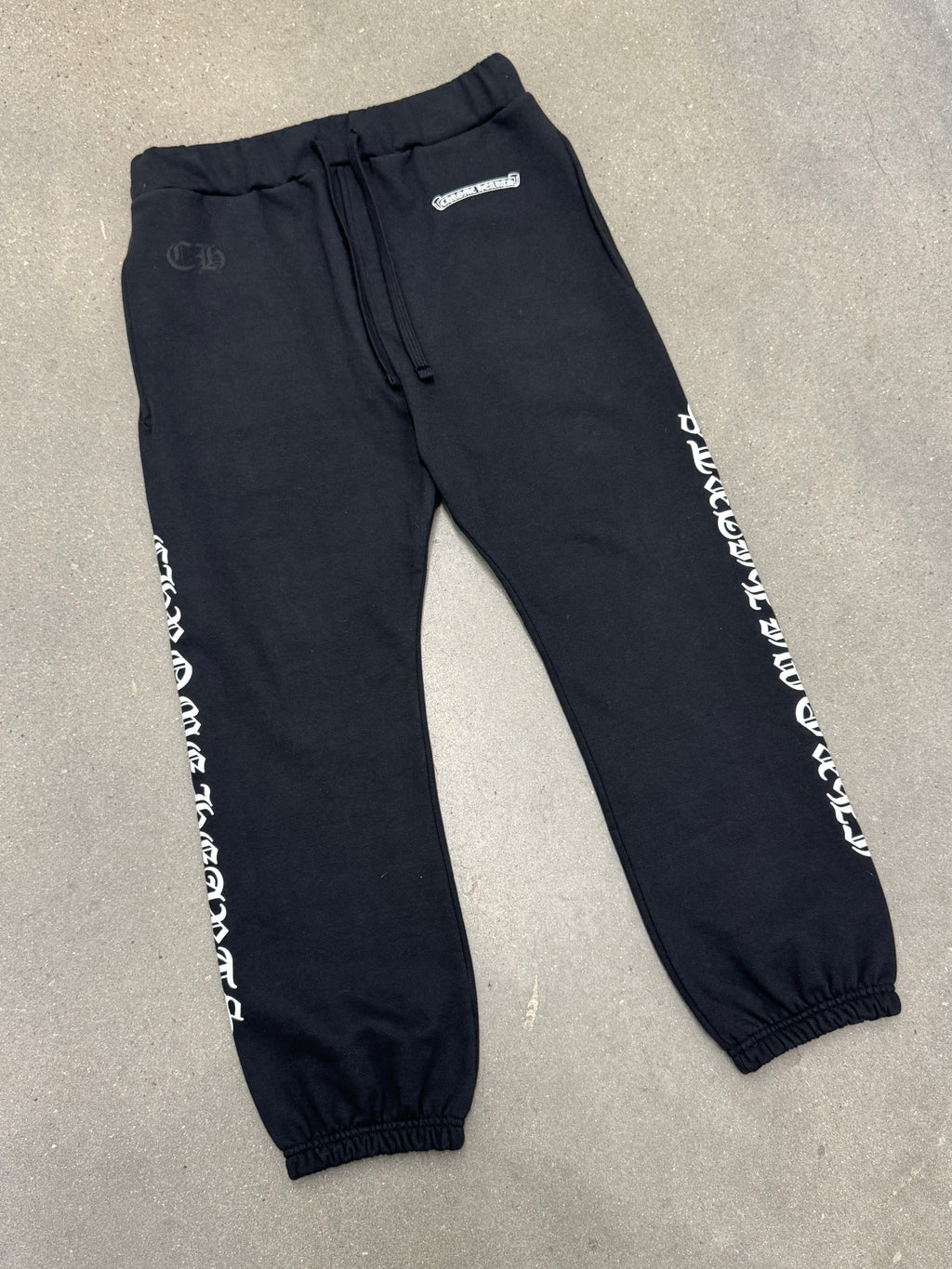 Chrome Hearts Scroll Logo Sweatpants