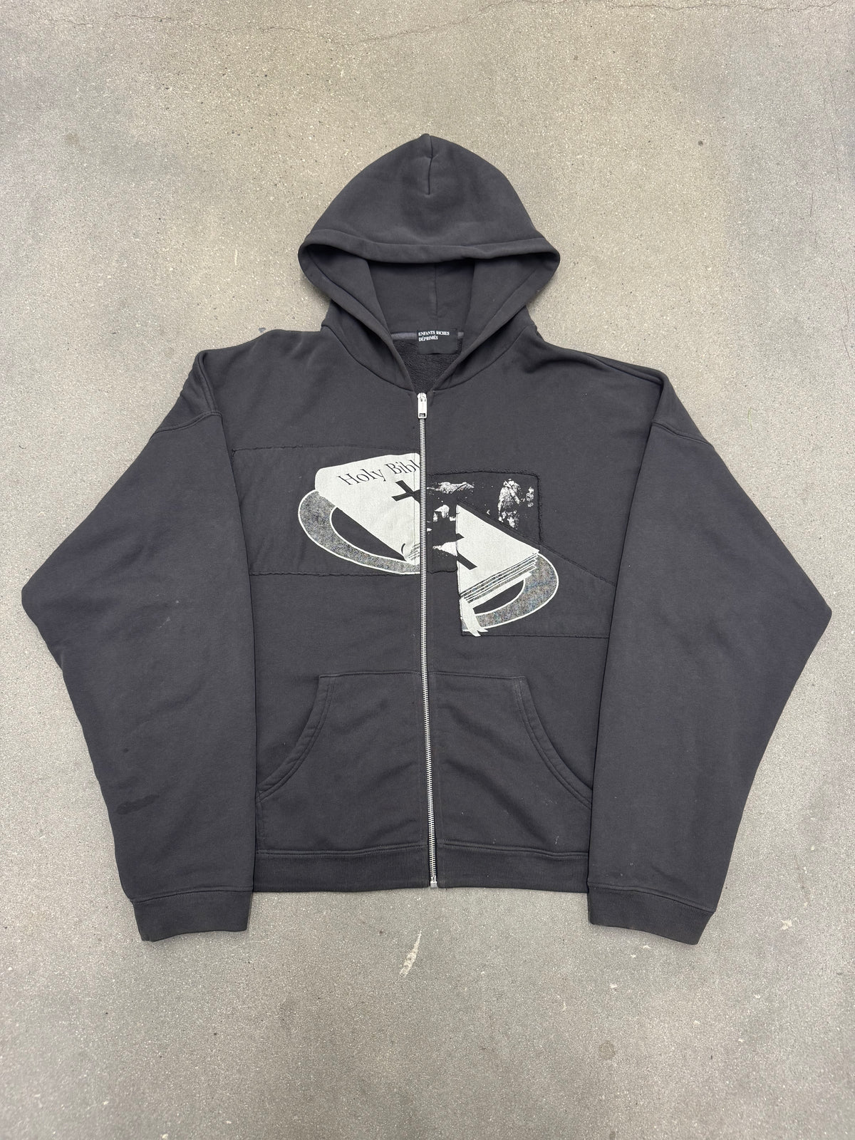 Enfants Riches Deprimes Holy Bible Assemblage Zip Up Hoodie