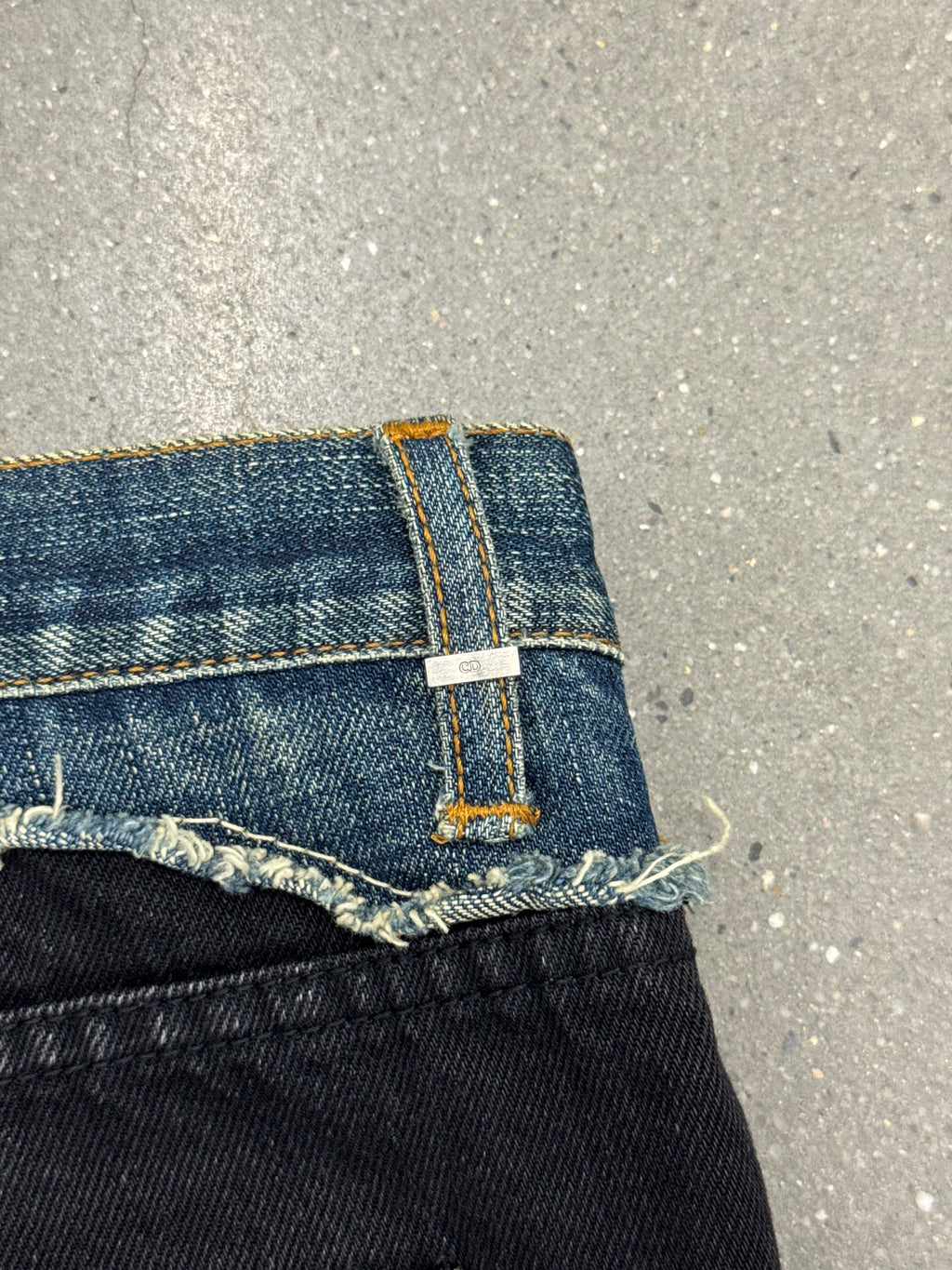 Dior Homme AW06 Cummerbund Denim