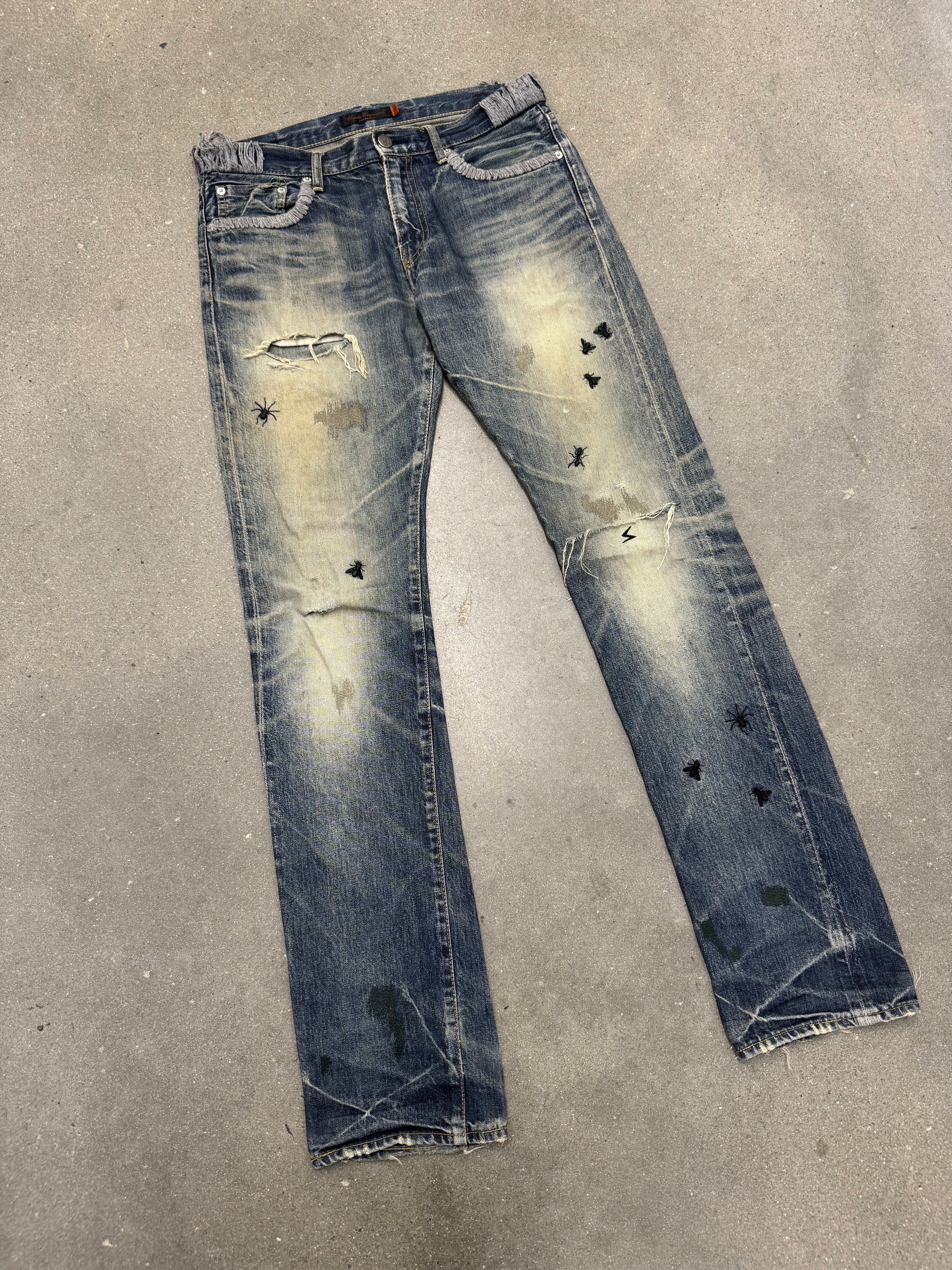 AW06 Undercover 'GuruGuru' Bug Denim