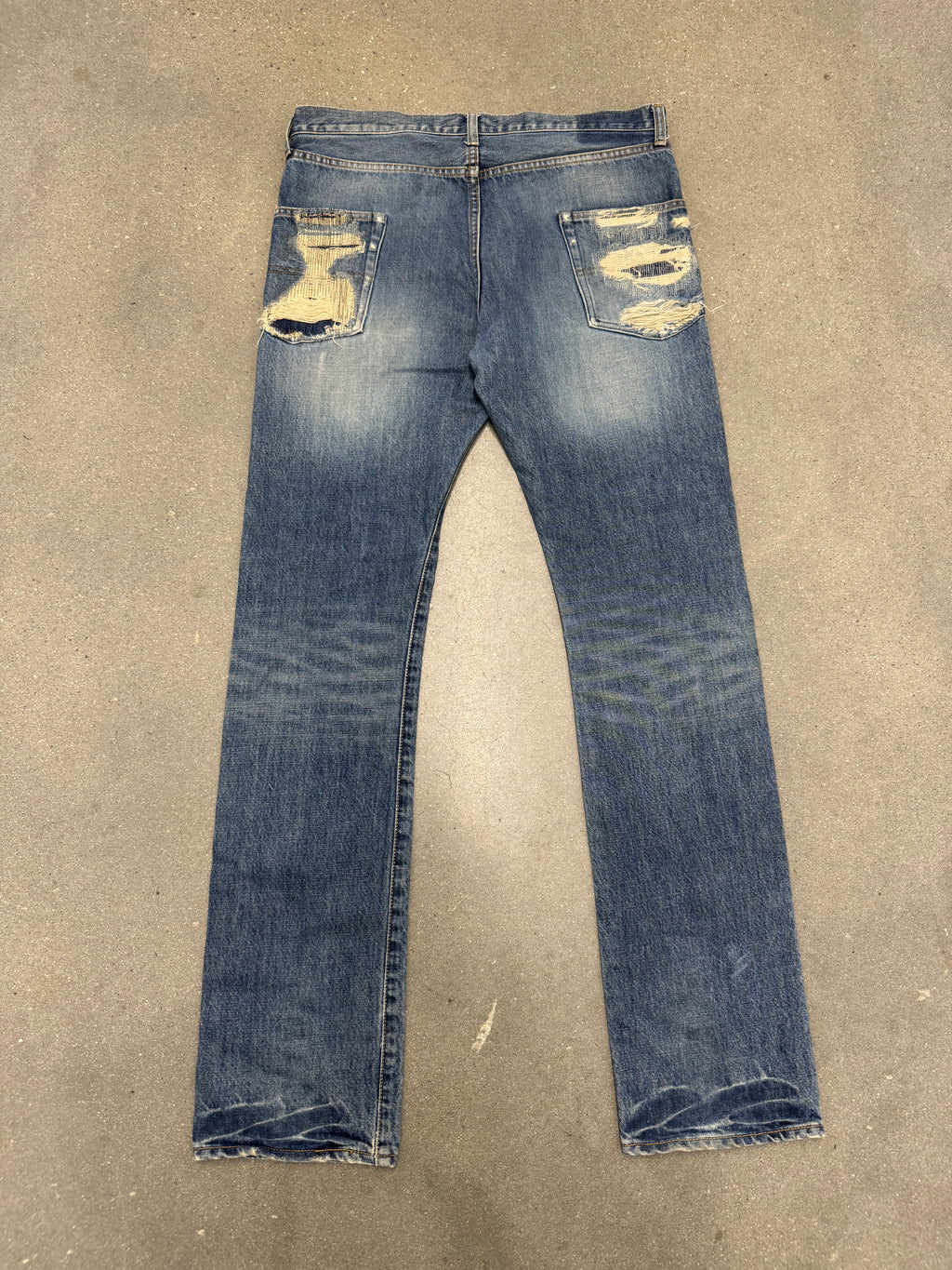 Undercover AW05 Arts & Crafts Skull Denim