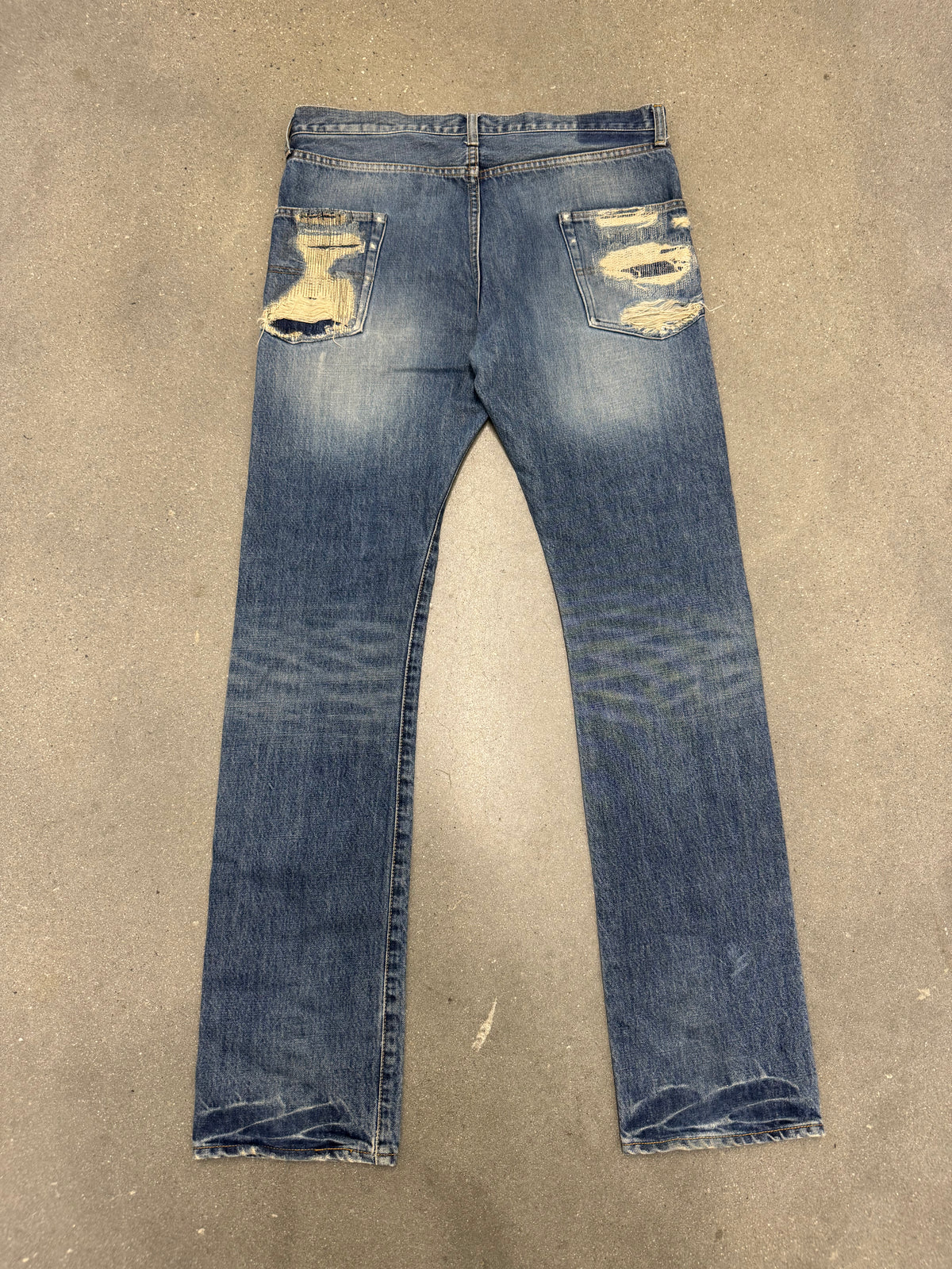 Undercover AW05 Arts & Crafts Skull Denim