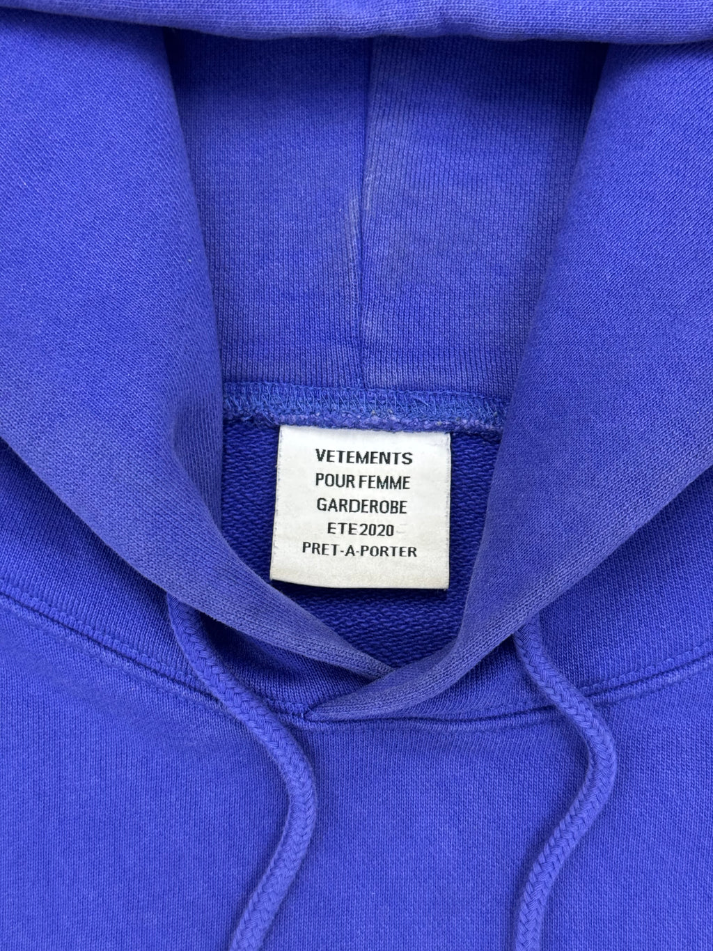 Vetements SS20 Ecstasy Hoodie