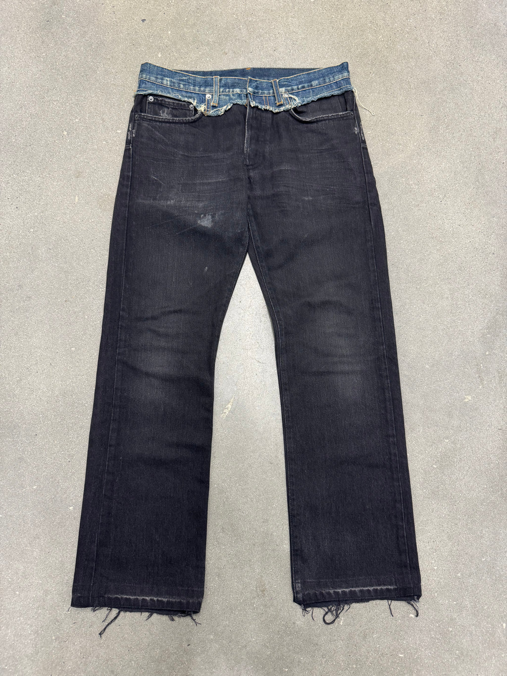 Dior Homme AW06 Cummerbund Denim