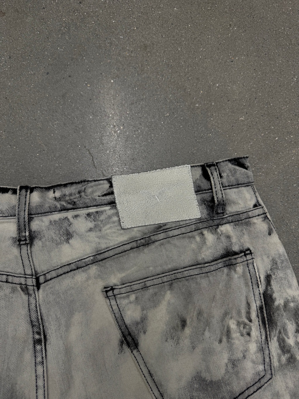 Alexander Digenova Bleached Straight Pants