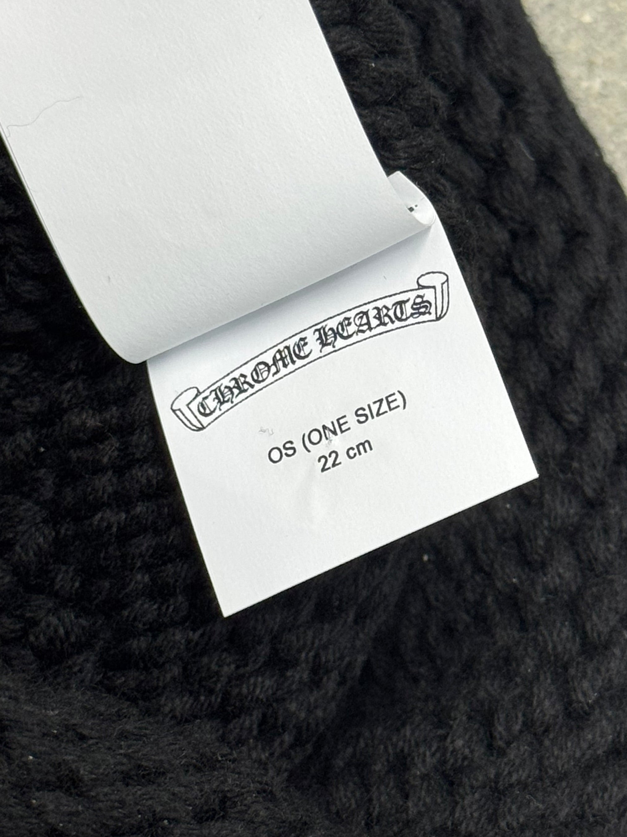 Chrome Hearts Cross Patch Beanie