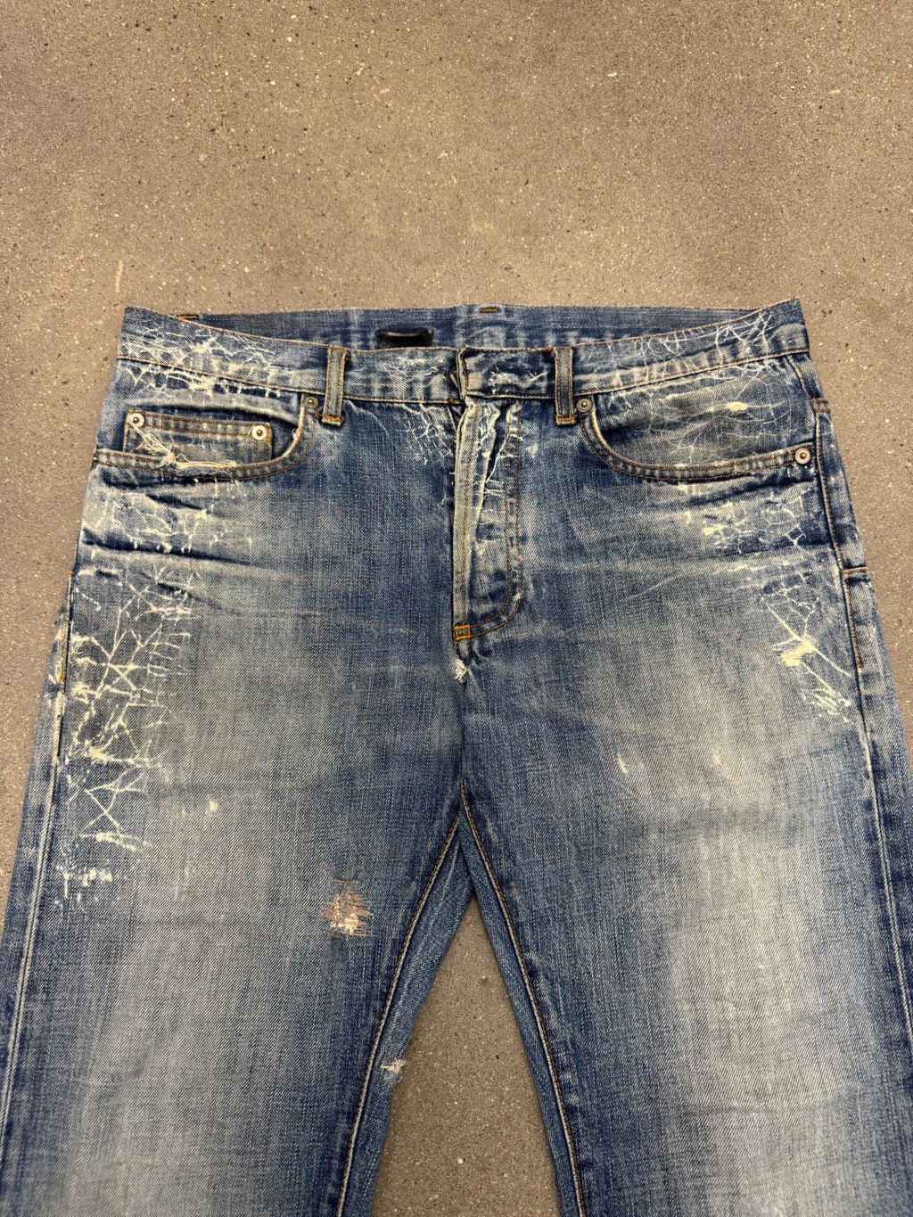 Dior Homme SS07 Spider Web Denim