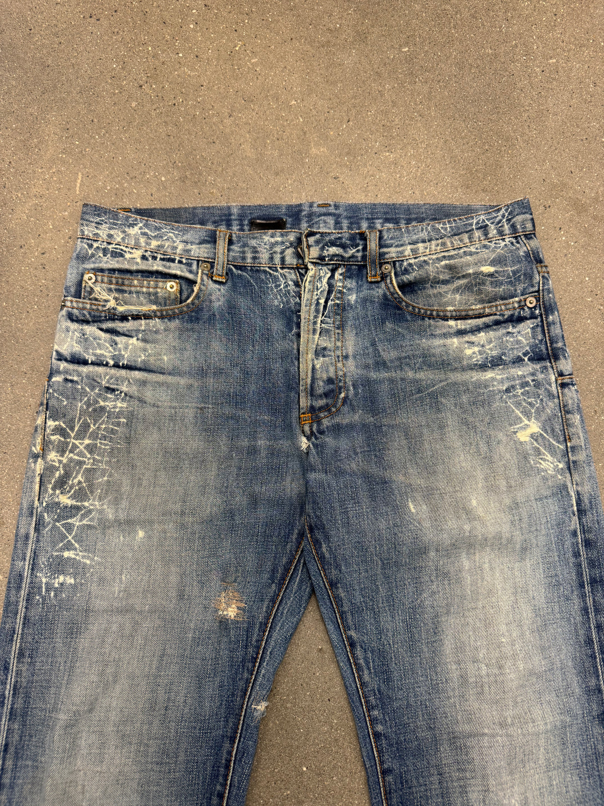 Dior Homme SS07 Spider Web Denim