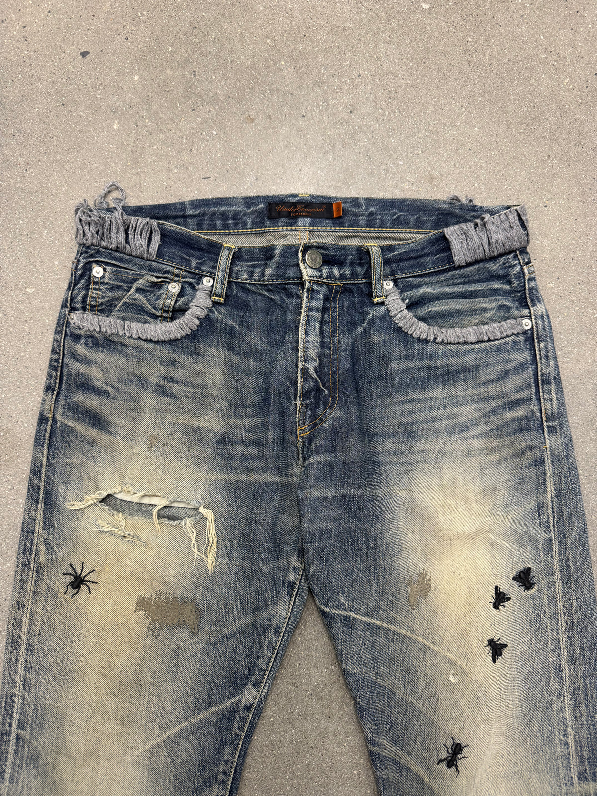AW06 Undercover 'GuruGuru' Bug Denim