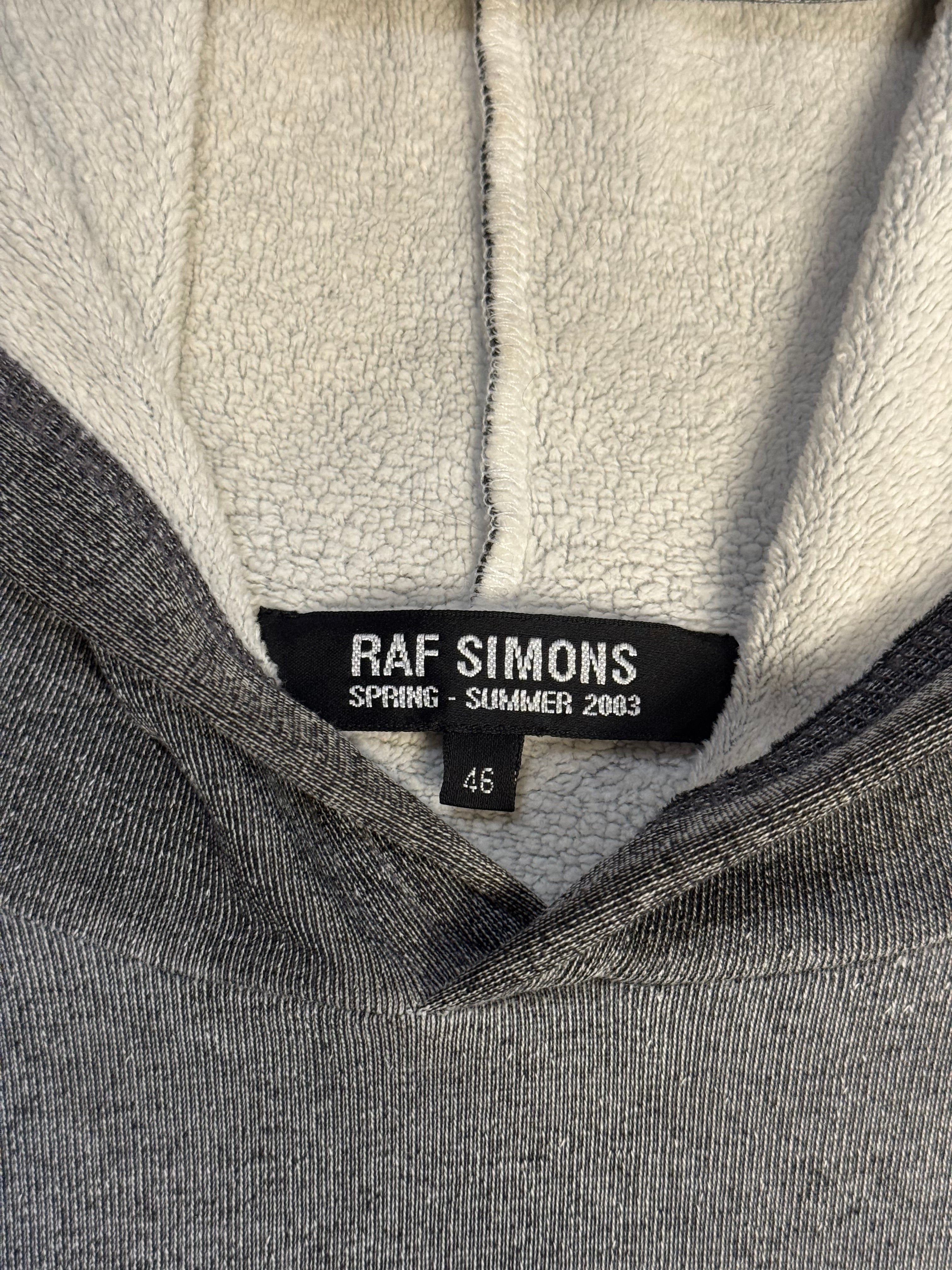 SS03 Raf Simons Consumed Penelope Hoodie
