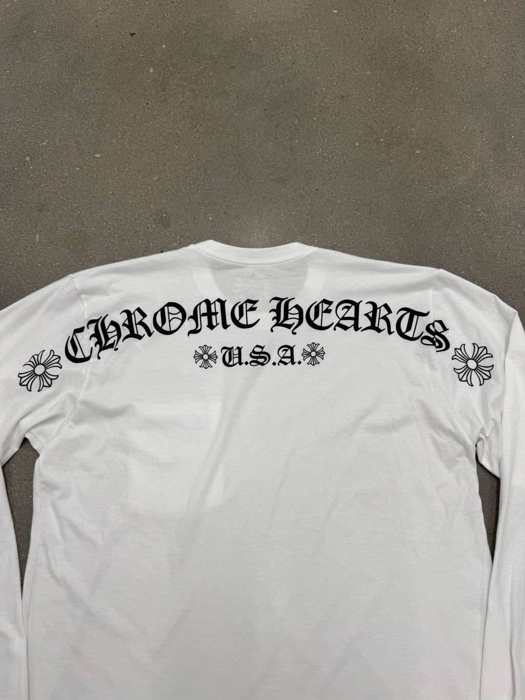 Chrome Hearts USA Script Longsleeve