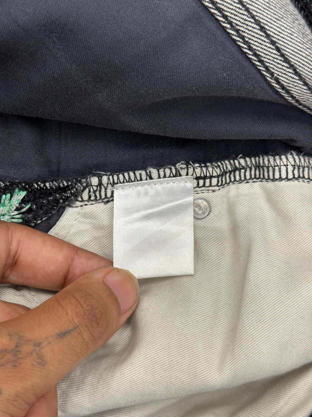 Vlone SS18 Runway Palm Tree Denim