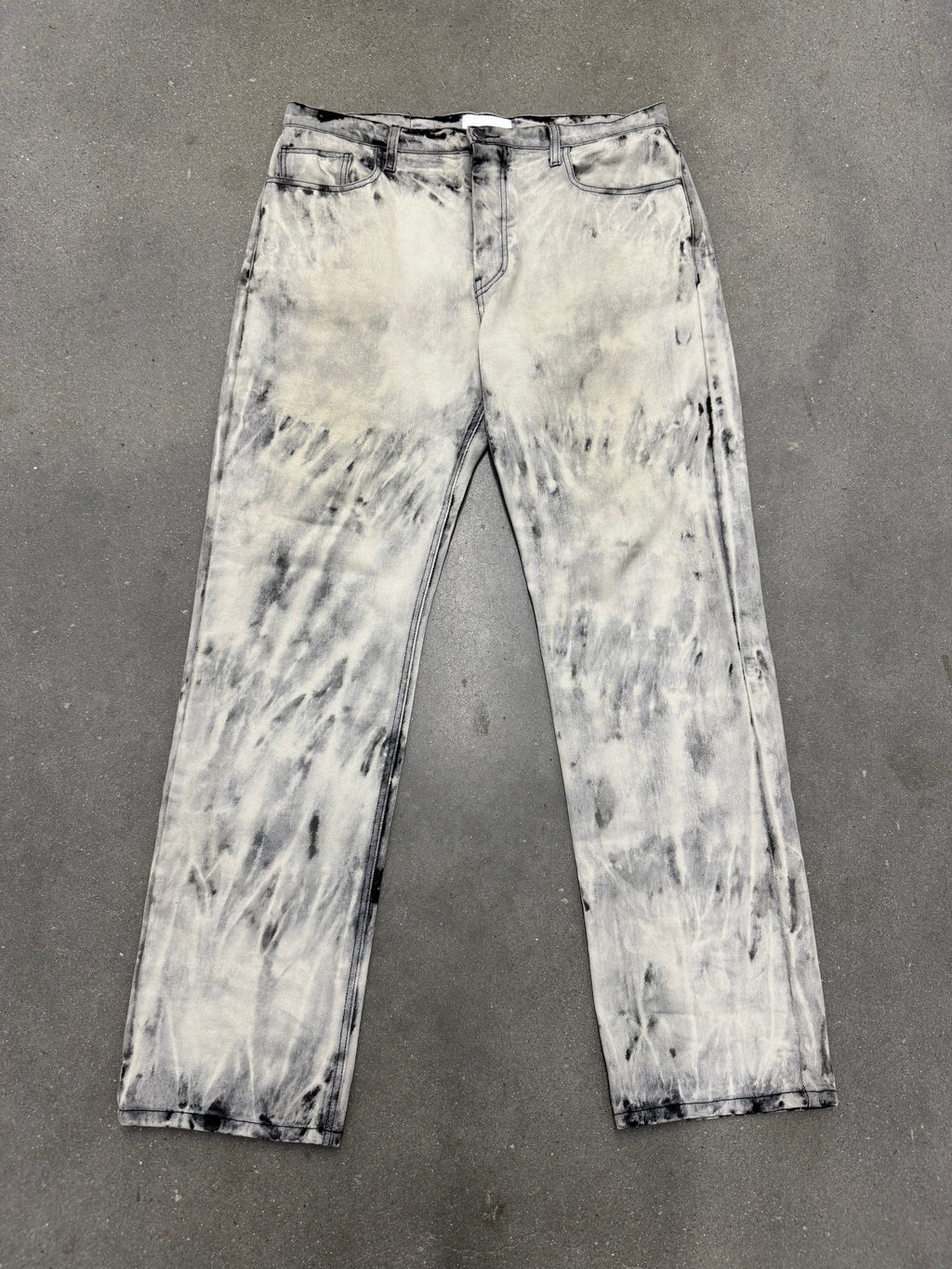 Alexander Digenova Bleached Straight Pants