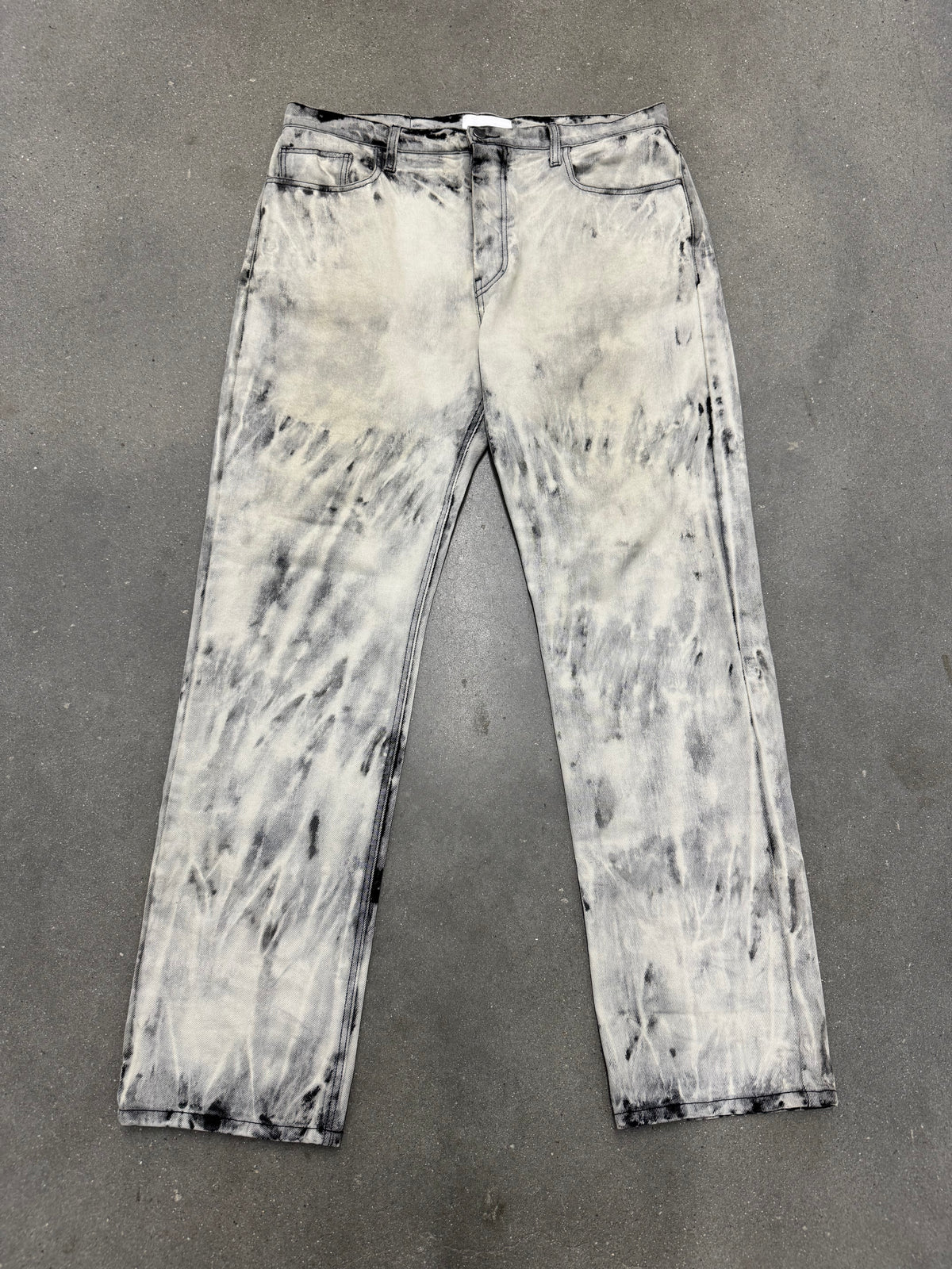 Alexander Digenova Bleached Straight Pants