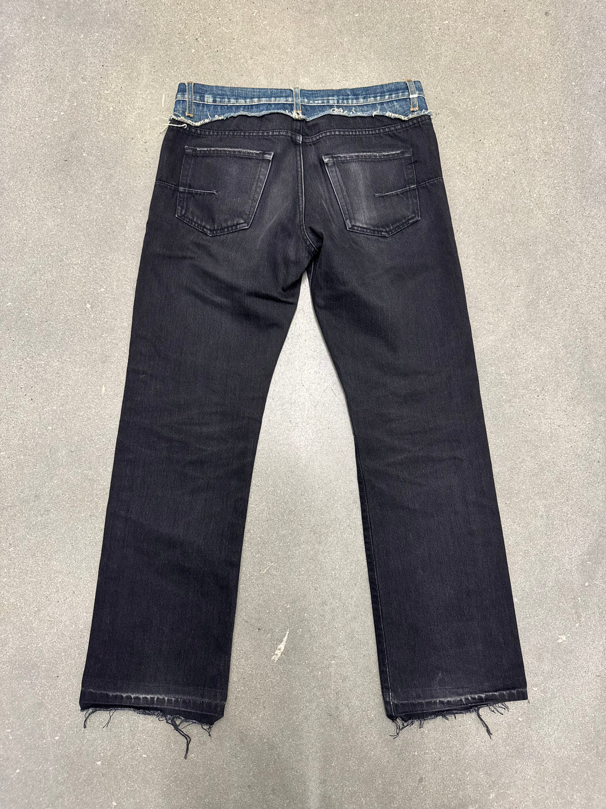 Dior Homme AW06 Cummerbund Denim