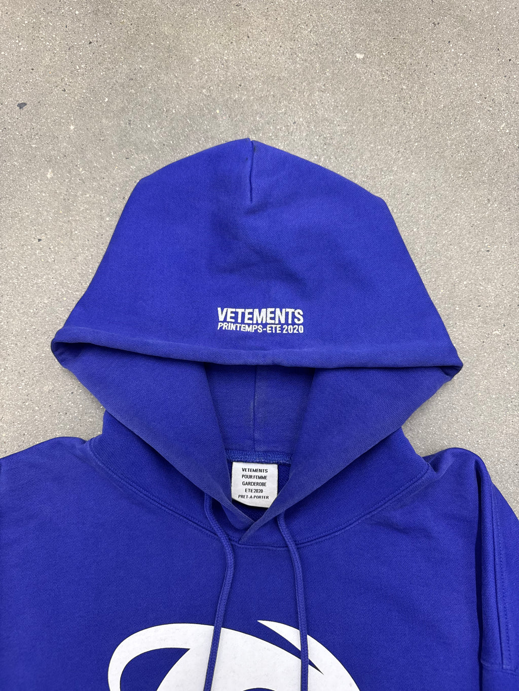 Vetements SS20 Ecstasy Hoodie