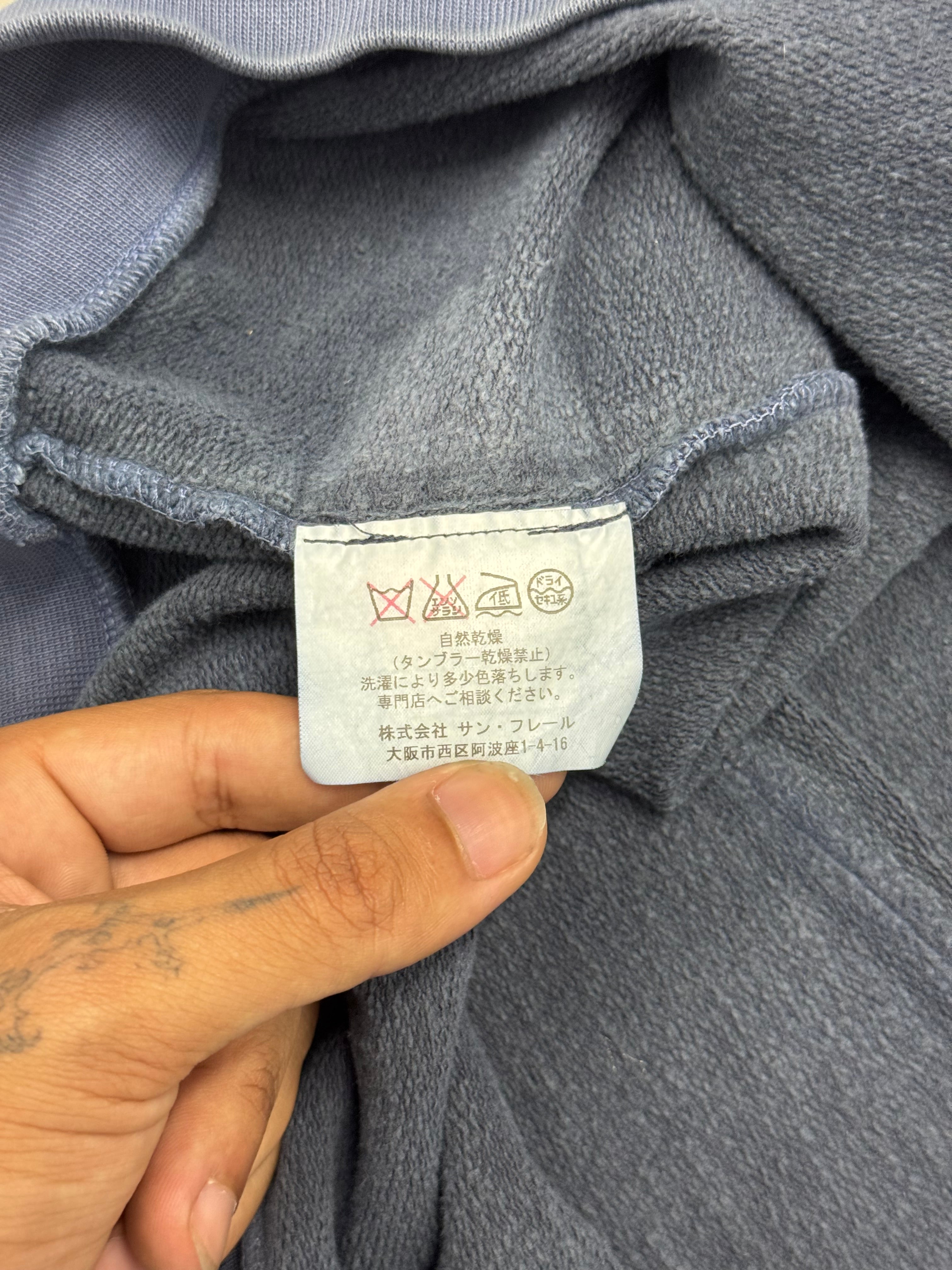 AW04 Raf Simons Waves Blue Paisley