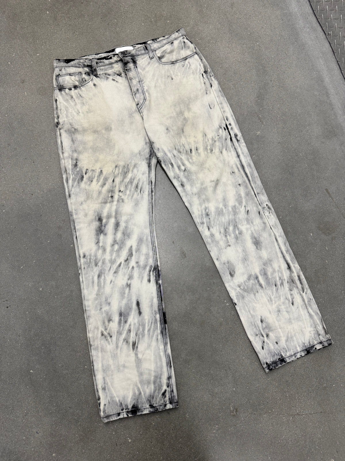 Alexander Digenova Bleached Straight Pants