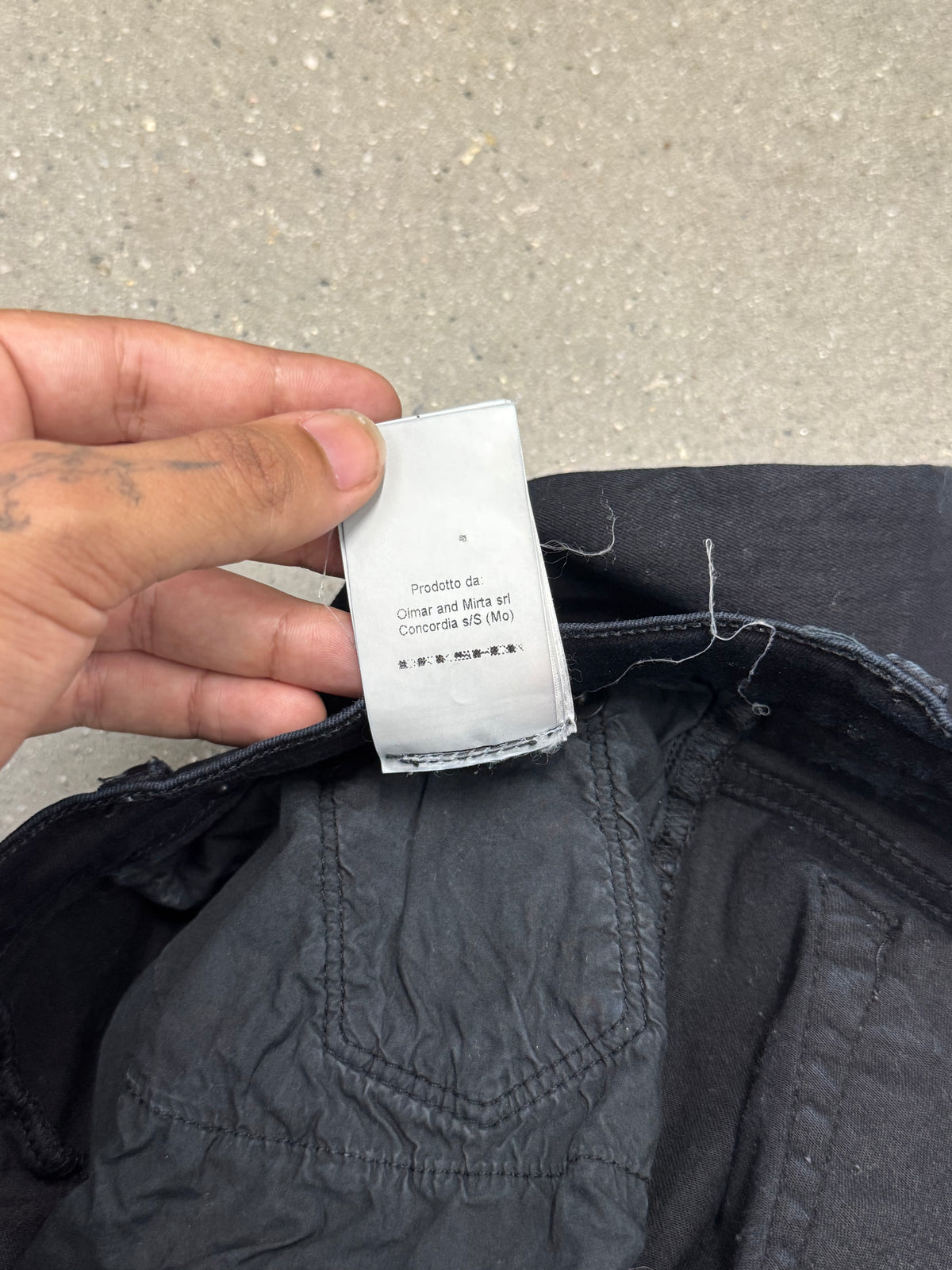 Rick Owens DRKSHDW SS14 Detroit Cut Jeans