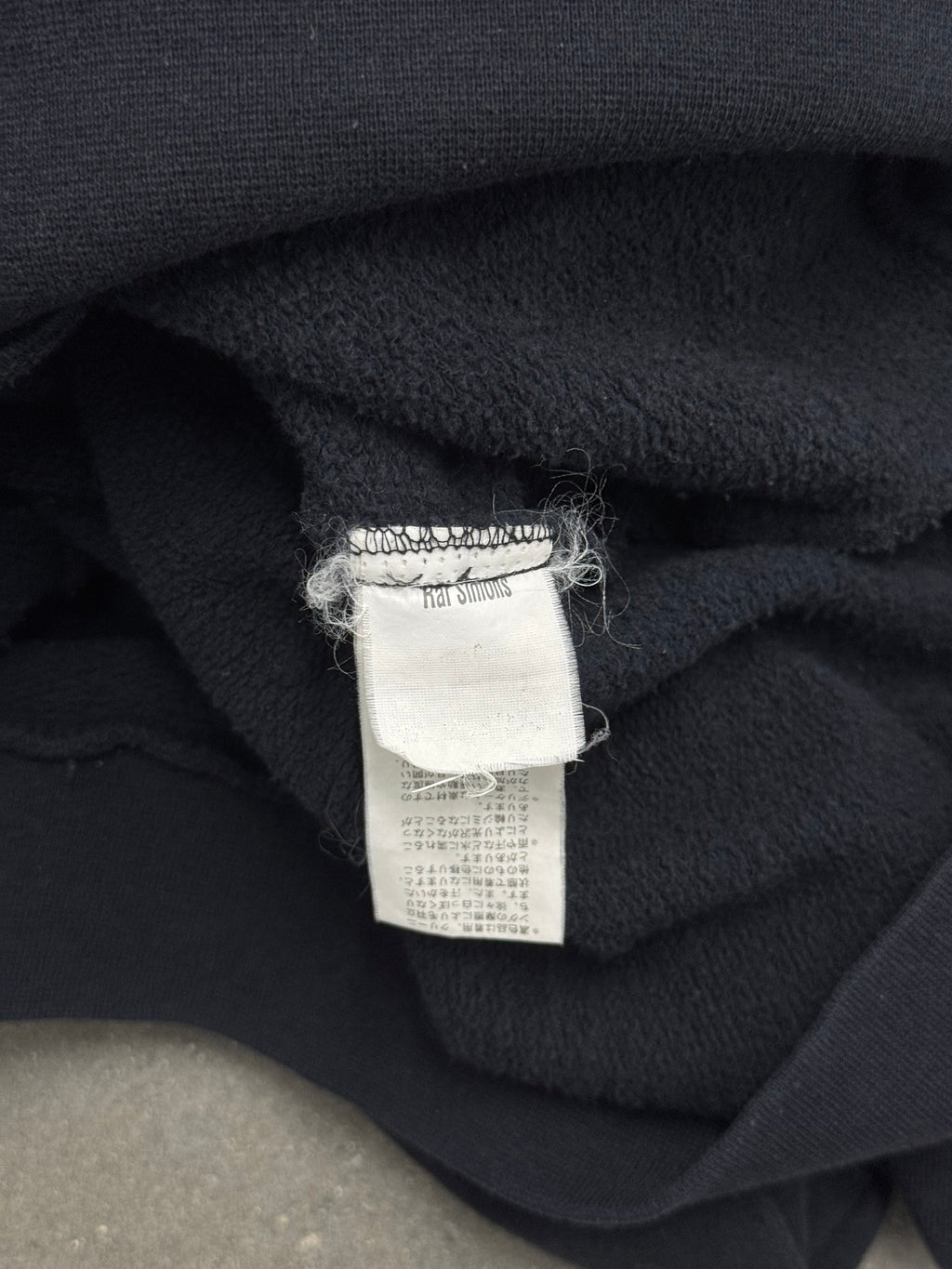Raf Simons AW03 New Order Hoodie