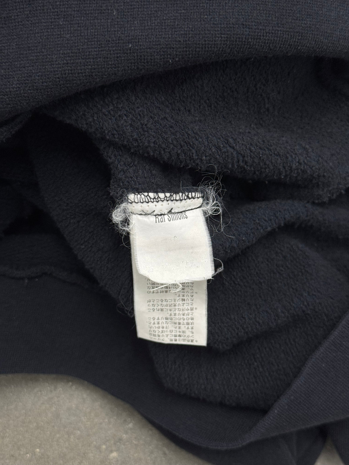 Raf Simons AW03 New Order Hoodie