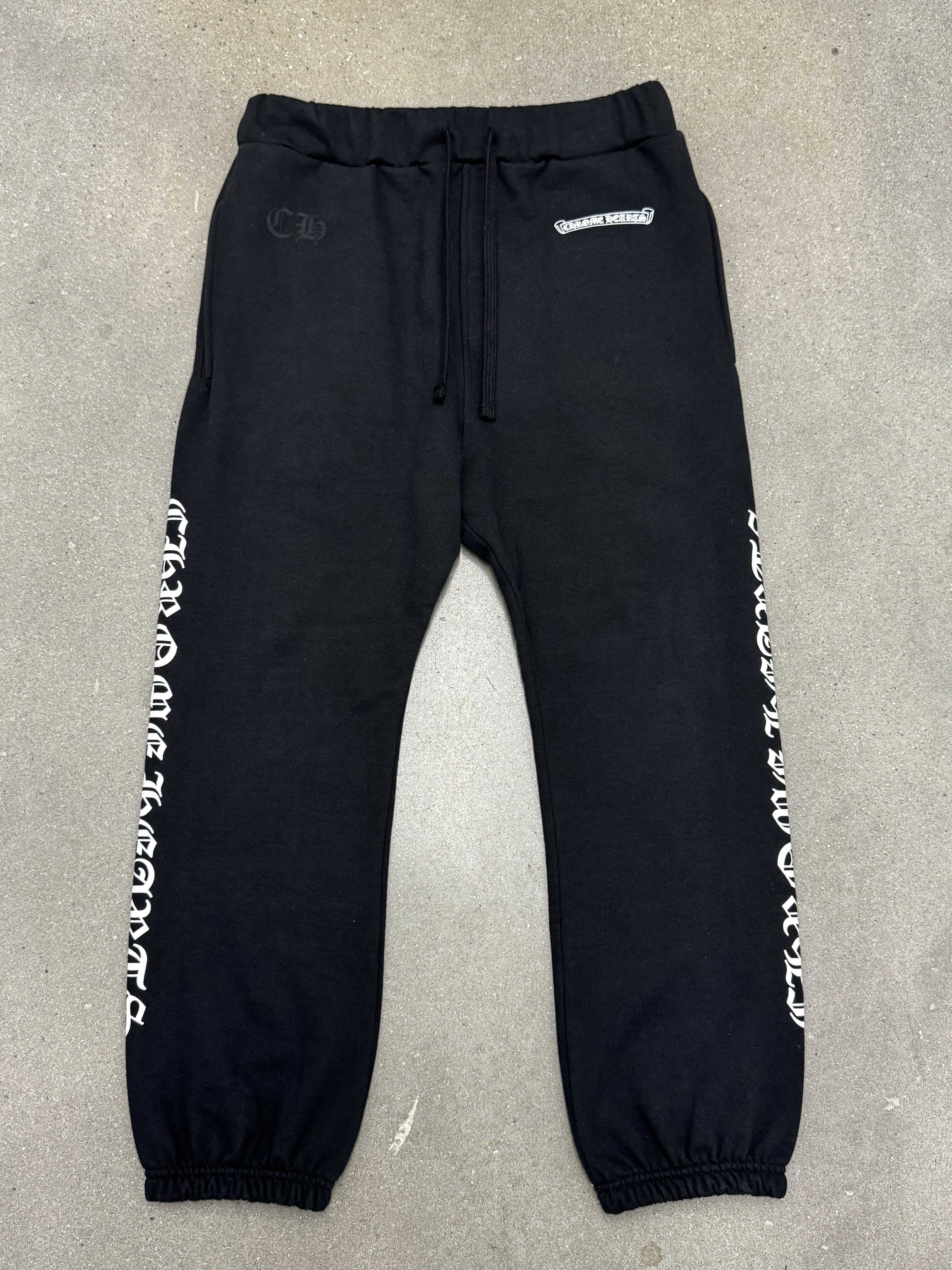 Chrome Hearts Scroll Logo Sweatpants
