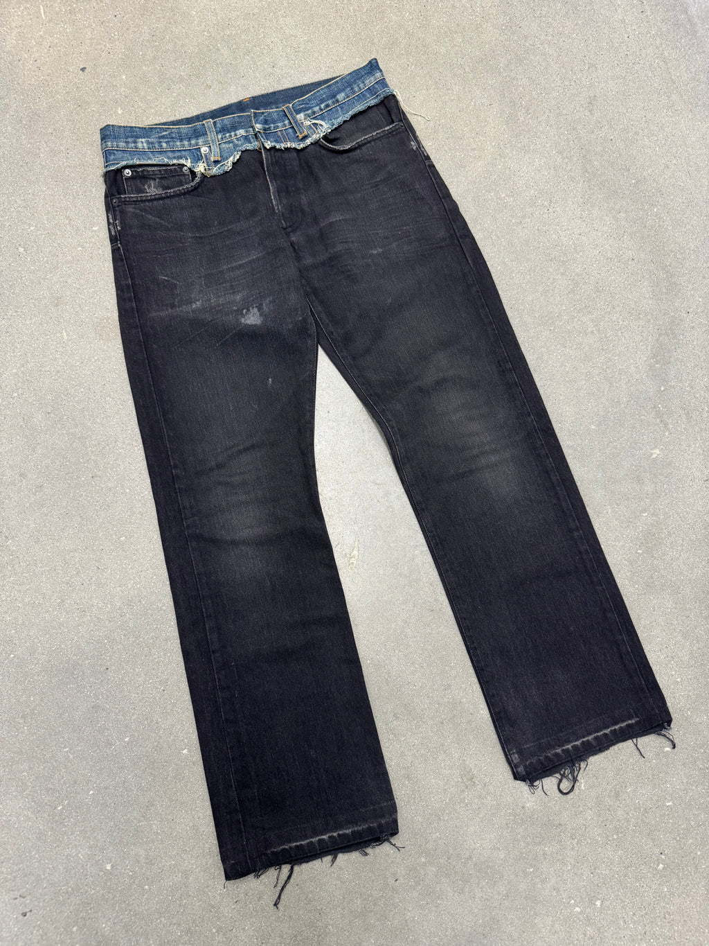 Dior Homme AW06 Cummerbund Denim