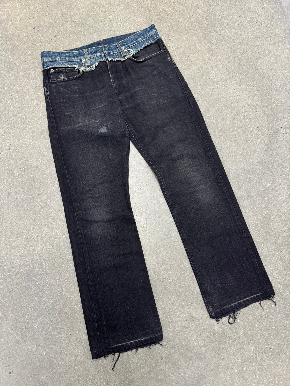 Dior Homme AW06 Cummerbund Denim