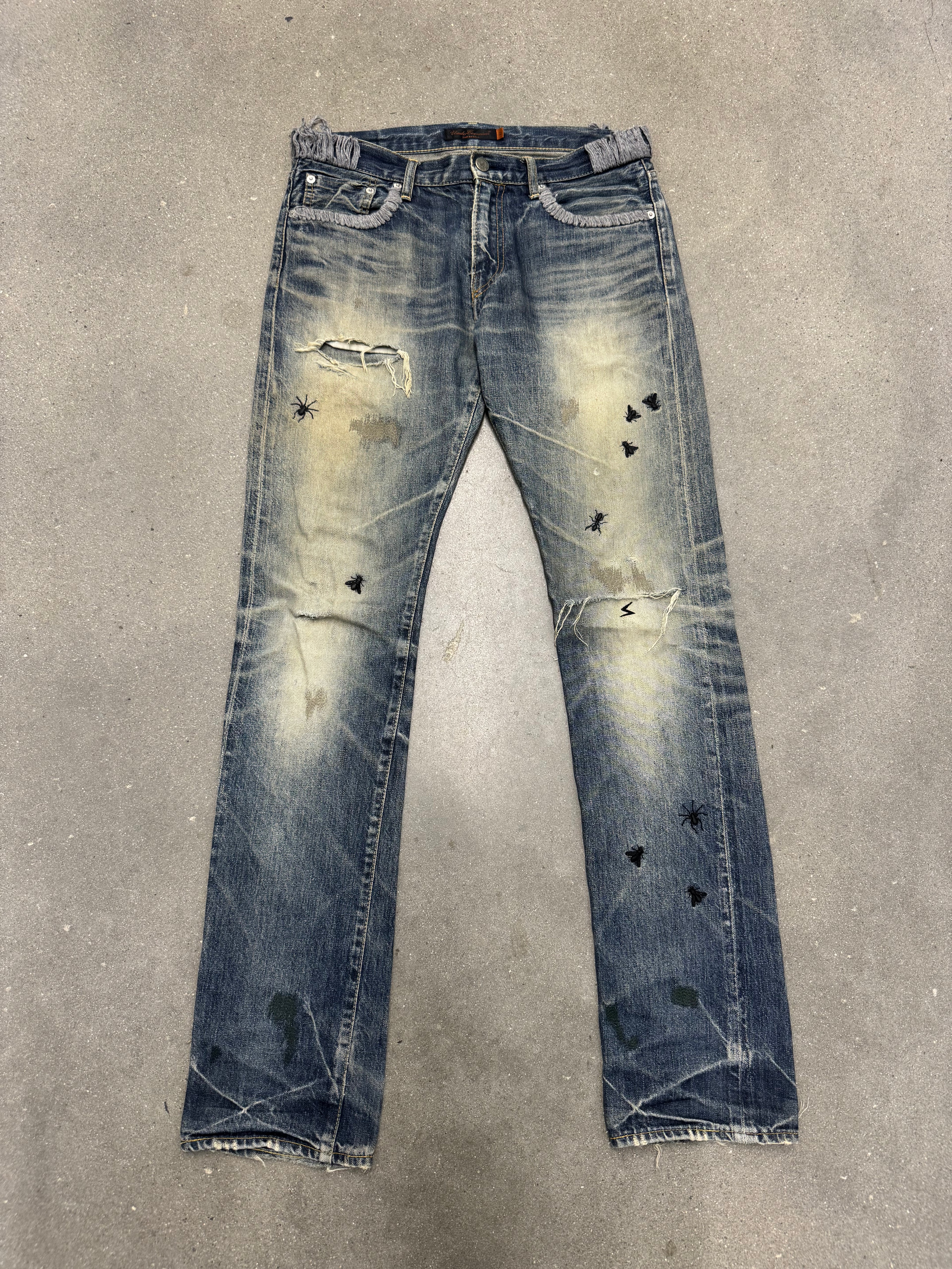 AW06 Undercover 'GuruGuru' Bug Denim
