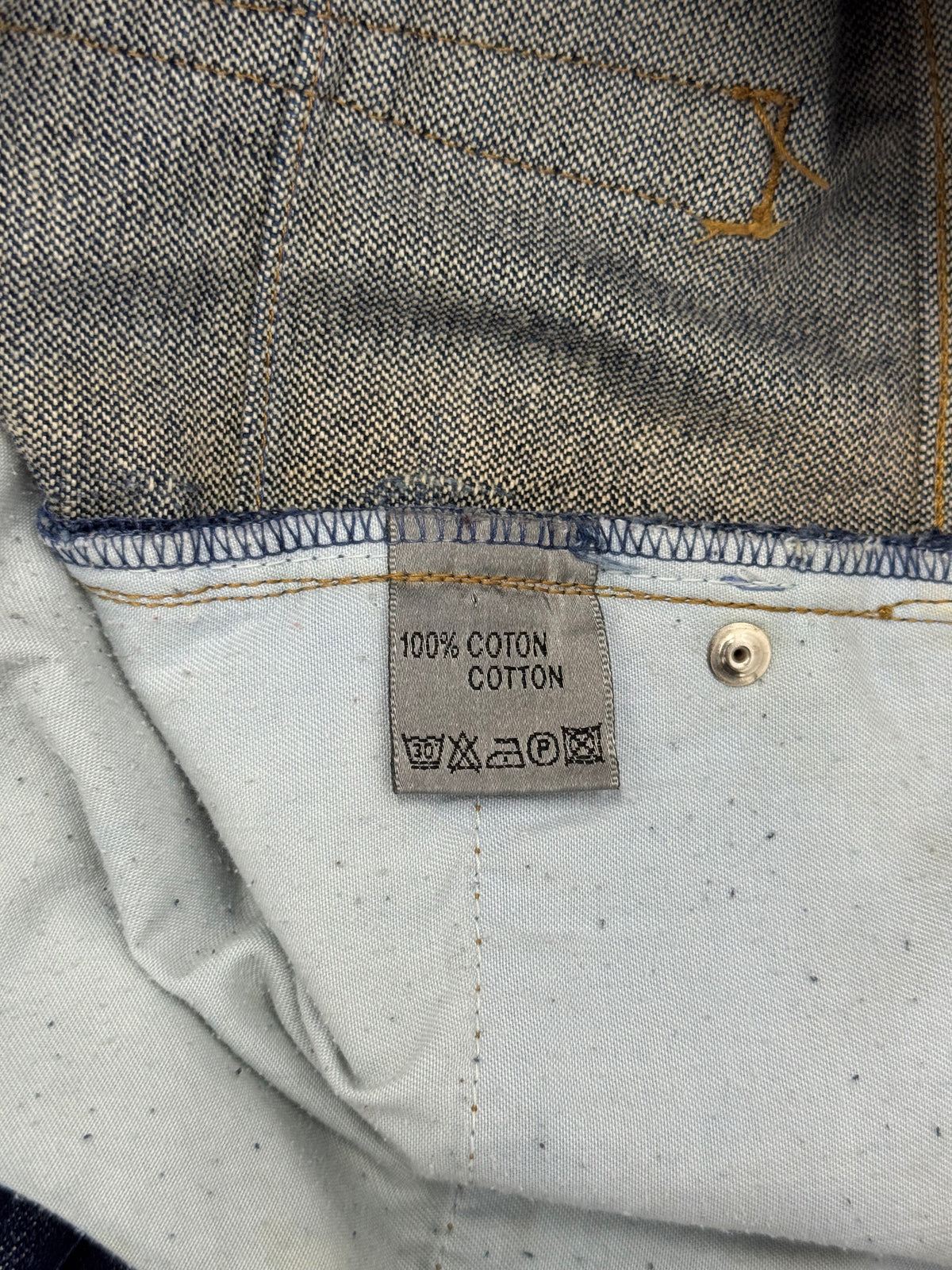 Dior Homme AW05 Rust Denim