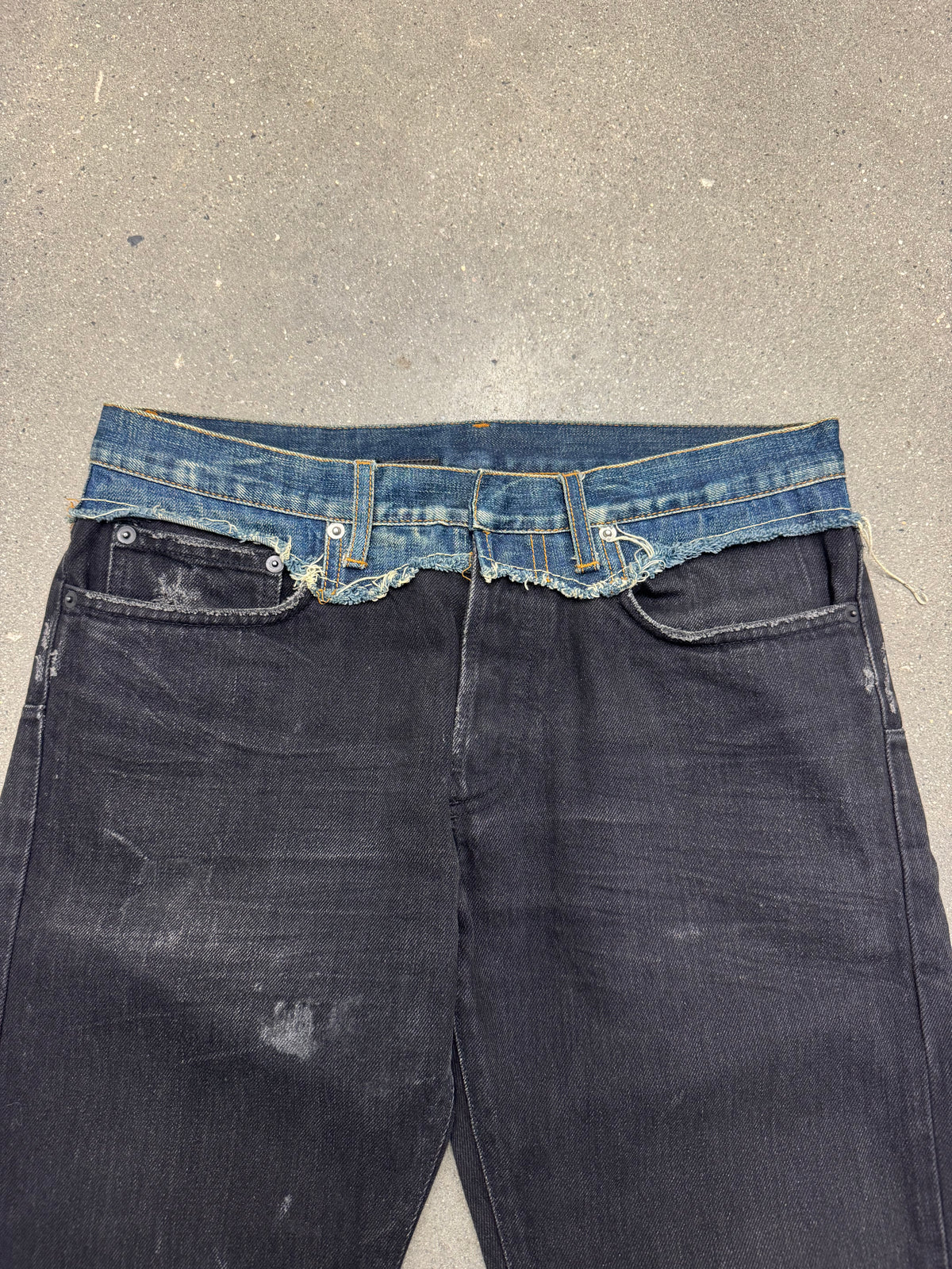 Dior Homme AW06 Cummerbund Denim