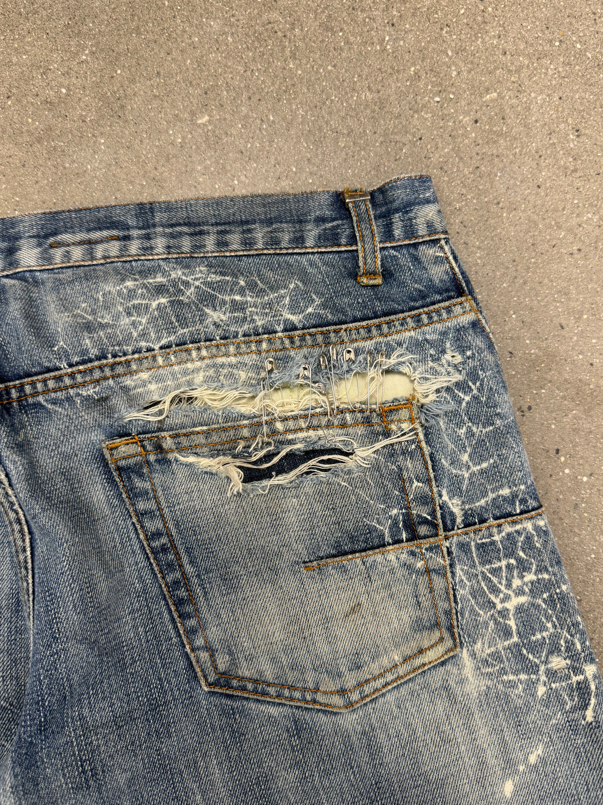 Dior Homme SS07 Spider Web Denim